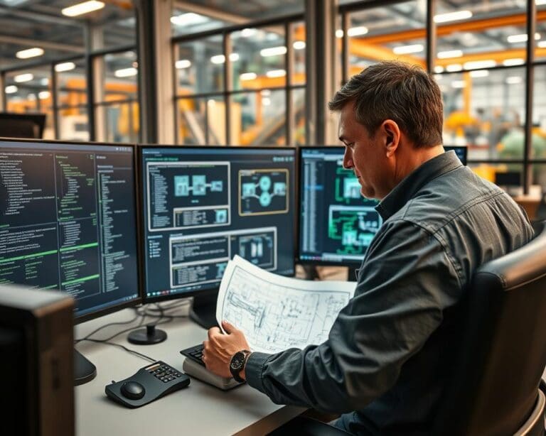 Wie arbeitet ein Entwickler für Industriesteuerungen?