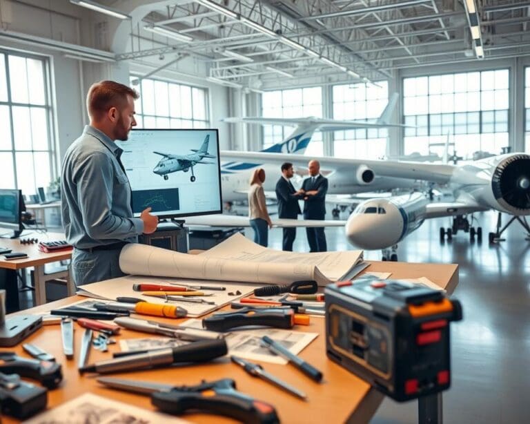 Wie arbeitet ein Ingenieur für Luftfahrttechnik?