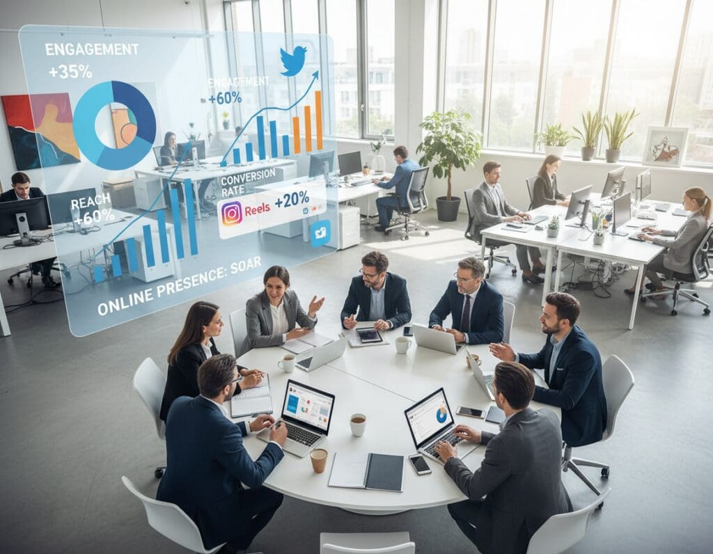 Warum investieren Firmen in Social Media Marketing?