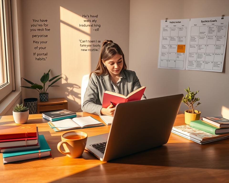 Wie entwickelt man neue positive Routinen?