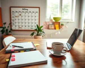 Wie plant man einen strukturierten Tagesablauf?