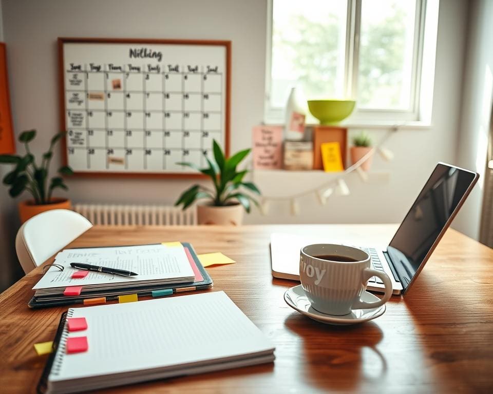 Wie plant man einen strukturierten Tagesablauf?