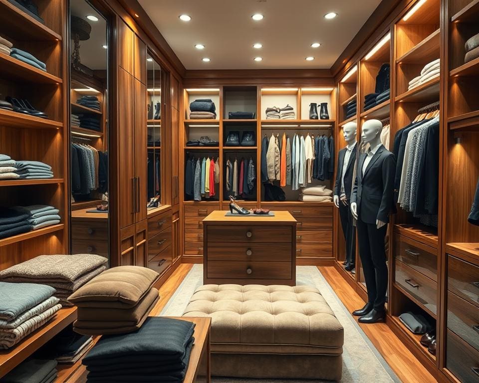 begehbarer Kleiderschrank
