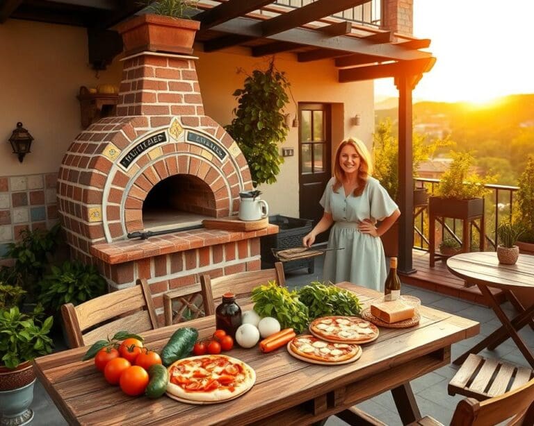 Pizzaofen Garten
