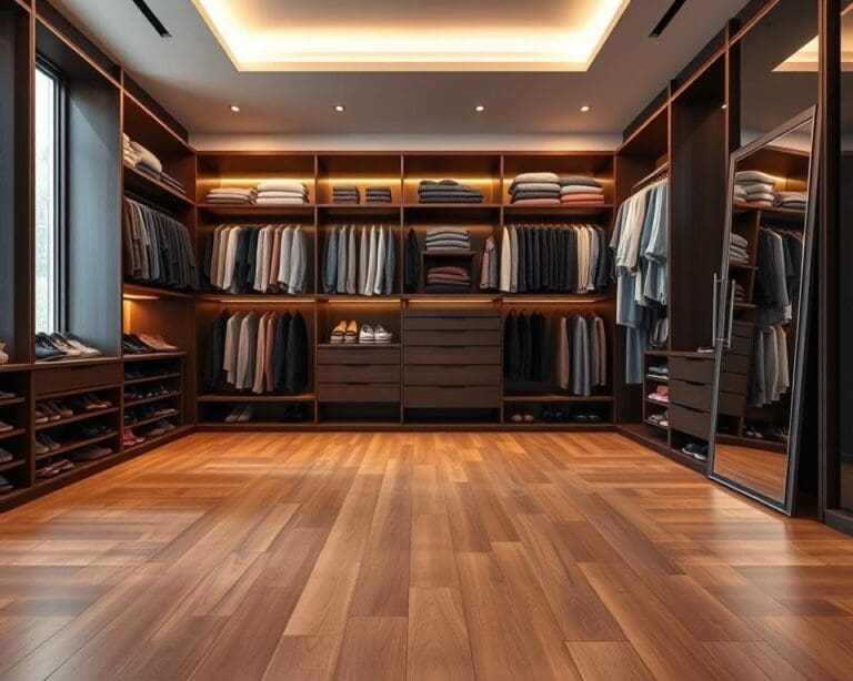 begehbarer Kleiderschrank
