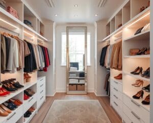 begehbarer Kleiderschrank