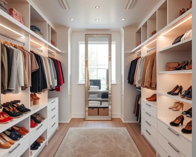 begehbarer Kleiderschrank