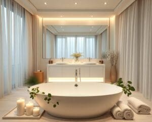 luxuriöses Spa-Badezimmer