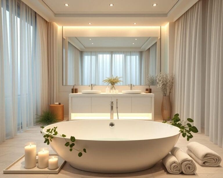 luxuriöses Spa-Badezimmer