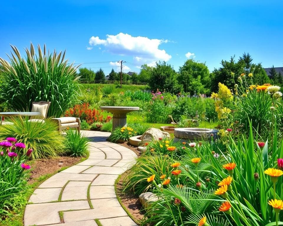 pflegeleichter Garten